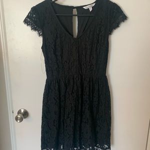 Speechless Black Lace Dress